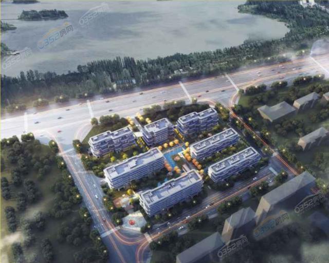 星港瀛湖觀祉鳥瞰圖